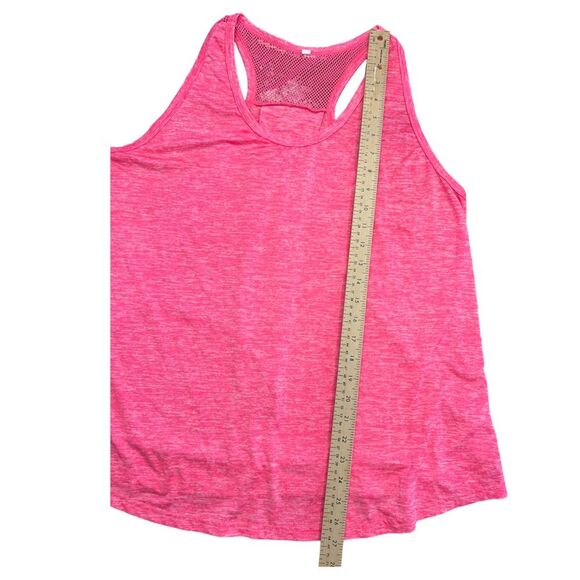 EUC Hot Pink Plus Size Athletic Racerback Tank - Size 2XL - Picture 2 of 4